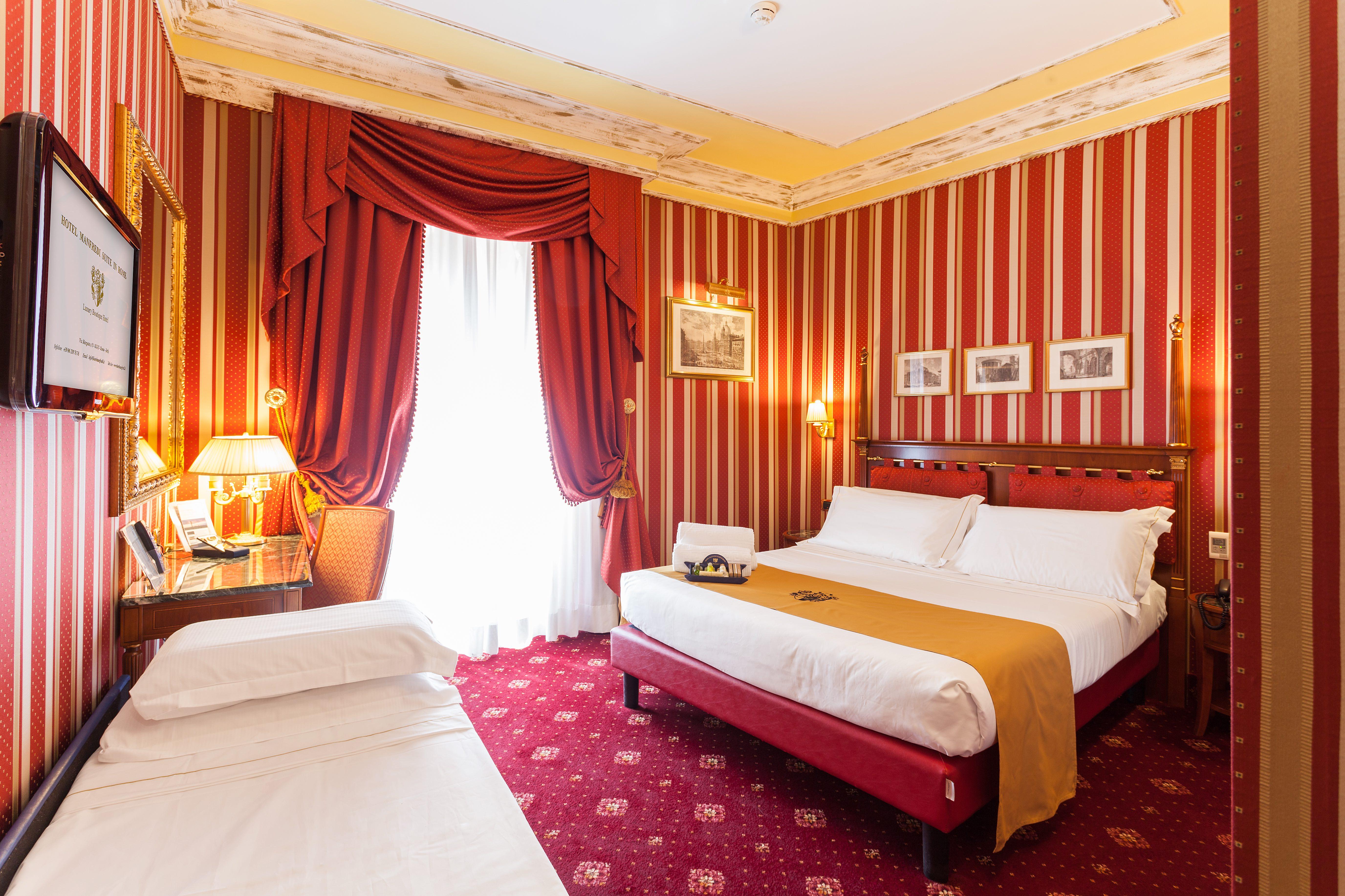 Hotel Manfredi Suite In Řím Exteriér fotografie